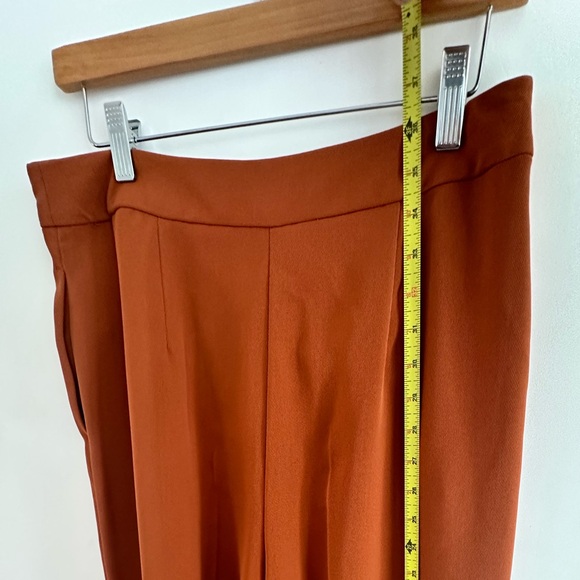 Topshop Polyester Wide Leg Button Flowy Pants in M Women’s size 8. - Picture 3 of 8